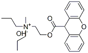 CAS#: 568-84-3， Methyldipropyl[2-[(9H-Xanthen-9-Ylcarbonyl)Oxy]Ethyl]Ammonium Hydroxide