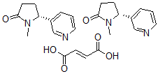 CAS#: 5695-98-7， Cotinine fumarate