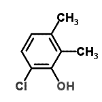 结构式 CAS# 56961-15-0, 6-氯-2,3-二甲基苯酚