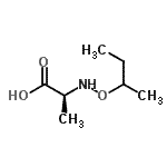 CAS#: 57022-43-2， N-Sec-Butoxy-L-Alanine