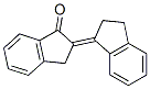 structure of CAS# 5706-06-9, 2-(2,3-Dihydro-1H-Inden-1-Ylidene)-2,3-Dihydro-1H-Inden-1-One;(2E)-2-Indan-1-Ylideneindan-1-One;(2E)-2-(1-Indanylidene)-1-Indanone;2,3-Dihydro-1,2'-Biinden-1'(3'H)-One