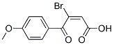 CAS#: 5711-40-0， (E)-3-Bromo-4-keto-4-(4-methoxyphenyl)but-2-enoic acid