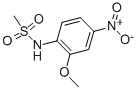 structure of CAS# 57164-98-4, N-(2-Methoxy-4-Nitro-Phenyl)-Methanesulfonamide