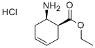 structure of CAS# 57266-61-2, Ethyl cis-2-Amino-4-Cyclohexene-1-Carboxylate Hydrochloride;[(1S,6R)-6-Ethoxycarbonyl-1-Cyclohex-3-Enyl]Ammonium;[(1S,6R)-6-Carbethoxy-1-Cyclohex-3-Enyl]Ammonium;Zinc02516893