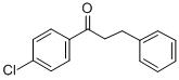 结构式 CAS# 5739-37-7, 1-(4-氯苯基)-3-苯基-1-丙酮
