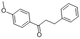 结构式 CAS# 5739-38-8, 1-(4-甲氧基苯基)-3-苯基-丙-1-酮
