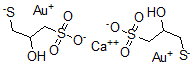 CAS#: 5743-29-3， Bis(3-Aurio(I)Thio-2-Hydroxy-1-Propanesulfonic Acid)Calcium Salt
