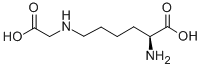 structure of CAS# 5746-04-3, Nepsilon-Carboxymethyl-L-Lysine;N(Epsilon)-(Carboxymethyl)Lysine;Necml;(S)-2-Amino-6-(Carboxymethyl-Amino)-Hexanoic Acid