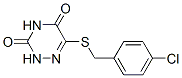 CAS#: 5747-49-9， 6-[(4-Chlorophenyl)Methylsulfanyl]-2H-1,2,4-Triazine-3,5-Dione