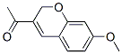 CAS#: 57543-55-2， 3-Acetyl-7-Methoxy-2H-1-Benzopyran