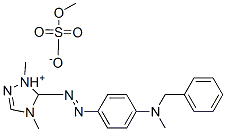 CAS#: 57583-72-9， 5-[[4-[Benzylmethylamino]Phenyl]Azo]-1,4-Dimethyl-1H-1,2,4-Triazolium Methyl Sulphate