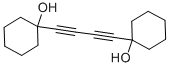 结构式 CAS# 5768-10-5, 1,4-二(1-羟基环己基)-1,3-丁二炔