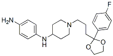 CAS#: 57718-48-6， N-[1-[3-[2-(4-Fluorophenyl)-1,3-Dioxolan-2-Yl]Propyl]Piperidin-4-Yl]Benzene-1,4-Diamine