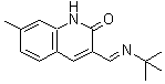 CAS#: 578752-46-2， 3-[[(1,1-Dimethylethyl)Imino]Methyl]-7-Methyl-2(1H)-Quinolinone