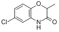结构式 CAS# 5791-00-4, 6-氯-2-甲基-2H-1,4-苯并恶嗪-3(4H)-酮