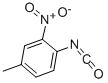structure of CAS# 57910-98-2, 4-Methyl-2-Nitrophenyl Isocyanate;Benzene, 1-Isocyanato-4-Methyl-2-Nitro- (9CI);Benzene,  1-Isocyanato-4-Methyl-2-Nitro-;1-Isocyanato-4-Methyl-2-Nitrobenzene