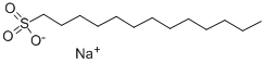 structure of CAS# 5802-89-1, 1-Tridecanesulfonic Acid Sodium Salt;IPC-ALKS-13 1-Tridecanesulfonic Acid Sodium Salt;1-TRIDECANESULFONIC ACID SODIUM SALT;N-TRIDECYLSULFONIC ACID SODIUM SALT