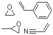 CAS#: 58050-75-2， 2-Propenenitrile, Polymer With Ethenylbenzene, Methyloxirane And Oxirane