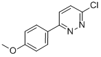 结构式 CAS# 58059-31-7, 3-氯-6-(4-甲氧基苯基)-哒嗪