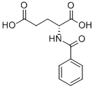 structure of CAS# 58094-18-1, (+)-N-Benzoylglutamic Acid