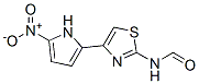 CAS 登录号：58139-55-2， N-[4-(5-硝基-1H-吡咯-2-基)-2-噻唑基]甲酰胺