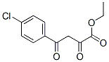 structure of CAS# 5814-38-0, Ethyl 4-(4-Chlorophenyl)-2,4-Dioxobutanoate;Ethyl 4-(4-Chlorophenyl)-4-Hydroxy-2-Oxobut-3-Enoate;Ethyl 4-(4-Chlorophenyl)-4-Hydroxy-2-Oxo-But-3-Enoate;Ethyl (Z)-4-(4-Chlorophenyl)-4-Hydroxy-2-Oxo-But-3-Enoate