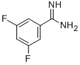 structure of CAS# 582307-06-0, 3,5-Difluoro-Benzamidine;Benzenecarboximidamide, 3,5-Difluoro- (9CI);3,5-Difluorobenzimidamide;3,5-DIFLUORO-BENZAMIDINE