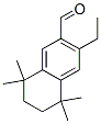 structure of CAS# 58243-85-9, 3-Ethyl-5,6,7,8-Tetrahydro-5,5,8,8-Tetramethylnaphthalene-2-Carbaldehyde;7-Ethyl-1,1,4,4-Tetramethyl-Tetralin-6-Carbaldehyde;7-Ethyl-1,1,4,4-Tetramethyl-6-Tetralincarboxaldehyde;1,1,4,4-Tetramethyl-6-Ethyl-7-Formyltetralin