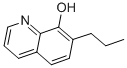structure of CAS# 58327-60-9, 7-n-Propyl-8-Hydroxyquinoline;7-Propyloxine 7-Propyl-8-Quinolinol;7-N-PROPYL-8-HYDROXYQUINOLINE 98+%;7-N-PROPYL-8-HYDROXYQUINOLINE