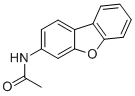 structure of CAS# 5834-25-3, N-(Dibenzofuran-3-Yl)Acetamide;N-(3-Dibenzofuranyl)Acetamide;N-Dibenzofuran-3-Ylethanamide;Zinc04425632