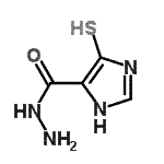 CAS#: 58413-35-7， 4-Sulfanyl-1H-Imidazole-5-Carbohydrazide