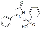 structure of CAS# 5855-68-5, 2-(4,5-Dihydro-5-Oxo-3-Phenyl-1H-Pyrazol-1-Yl)Benzenesulphonic Acid;2-(5-Keto-3-Phenyl-4H-Pyrazol-1-Yl)Benzenesulfonic Acid;2-(4,5-Dihydro-5-Oxo-3-Phenyl-1H-Pyrazol-1-Yl)Benzenesulphonic Acid