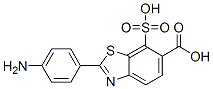 CAS 登录号：5855-95-8， 2-(4-氨基苯基)-7-磺基苯并[d]噻唑-6-羧酸