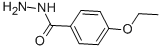 structure of CAS# 58586-81-5, 4-Ethoxybenzhydrazide;St5214642;4-Ethoxybenzhydrazide;P-Ethoxy Benzhydrazide