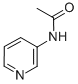 结构式 CAS# 5867-45-8, 3-乙酰氨基吡啶