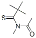 CAS 登录号：58832-31-8， N-(2,2-二甲基-1-硫代丙基)-N-甲基-乙酰胺