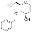 结构式 CAS# 58871-11-7, 4-O-苄基-D-葡萄烯糖