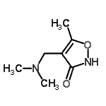 CAS#: 58893-35-9， 4-[(Dimethylamino)Methyl]-5-Methyl-1,2-Oxazol-3(2H)-One