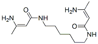 CAS 登录号：58977-86-9， N,N'-己烷-1,6-二基二[3-氨基-2-丁烯酰胺]
