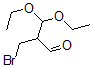 结构式 CAS# 59067-07-1, 2-(溴甲基)-3,3-二乙氧基丙醛
