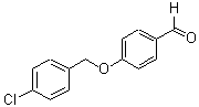 structure of CAS# 59067-46-8, 4-[(4-Chlorophenyl)Methoxy]-Benzaldehyde;4-(4-Chlorobenzyl)Oxybenzaldehyde;Zero/004707;Benzaldehyde, 4-(4-Chlorobenzyloxy)-
