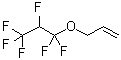 structure of CAS# 59158-81-5, Allyl 1,1,2,3,3,3-Hexafluoropropyl Ether;3-(1,1,2,3,3,3-Hexafluoropropoxy)Propene;2H-Perfluoropropyl 2-Propenyl Ether