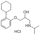 CAS#: 59333-90-3， Exaprolol hydrochloride