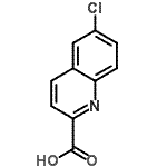 CAS#: 59394-30-8， 6-Chloro-2-Quinolinecarboxylic Acid