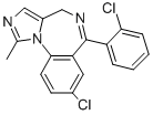 CAS#: 59467-77-5， Climazolam
