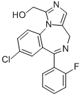 结构式 CAS# 59468-90-5, 1'-羟基咪达唑仑