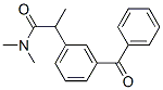 CAS#: 59512-21-9， 2-(3-Benzoylphenyl)-N,N-Dimethylpropionamide