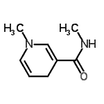 CAS 登录号：59547-44-3， N,1-二甲基-1,4-二氢-3-吡啶甲酰胺