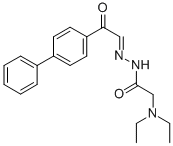 CAS#: 5956-92-3， N,N-Diethylglycine (4-Phenylphenacylidene)Hydrazide
