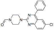 CAS#: 5960-46-3， 4-(6-Chloro-4-Phenyl-Quinazolin-2-Yl)Piperazine-1-Carbaldehyde